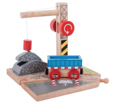 Image 2 of Gravel Crane - Bigjigs Toys (£14.99)